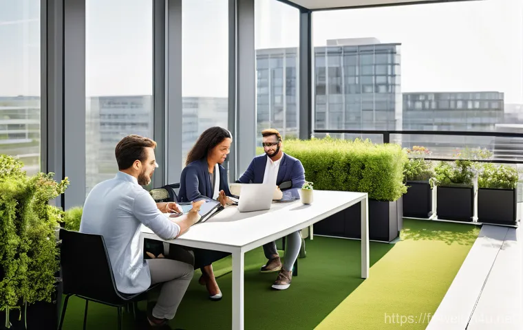 웰빙코디네이터와 건강 프로젝트 성과 - Holistic Workplace Wellness Initiatives**
A dynamic, multi-faceted image illustrating various well-b...