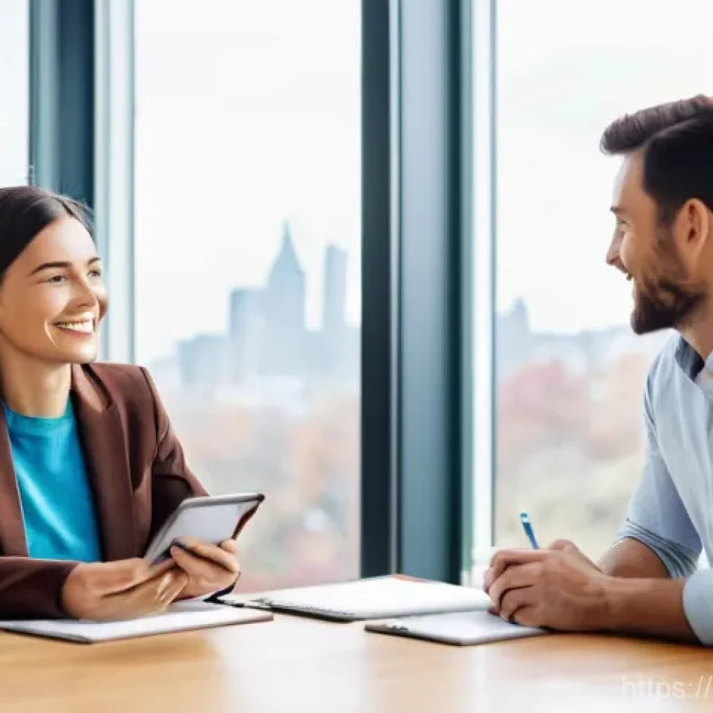 웰빙코디네이터와 건강 목표 달성 기술 - **Prompt:** A bright, modern wellness consultation room bathed in soft, natural light. A diverse you...