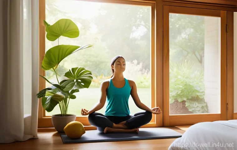 웰빙코디네이터와 신체 건강 진단 - **Prompt:** A diverse group of three individuals (one man, two women, all aged 25-50, varying body t...