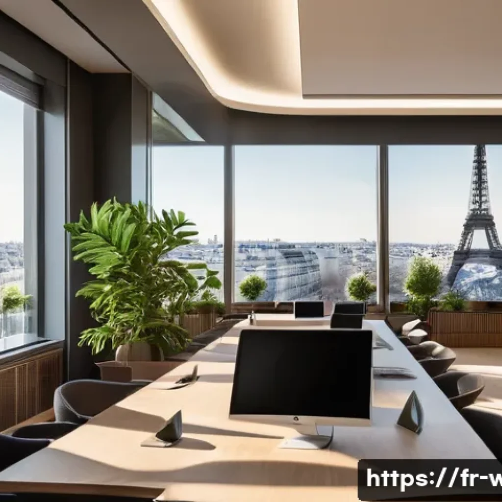 웰빙코디네이터와 고객 피드백 관리 - A modern customer service coordination office in Paris, featuring a diverse team of professionals co...