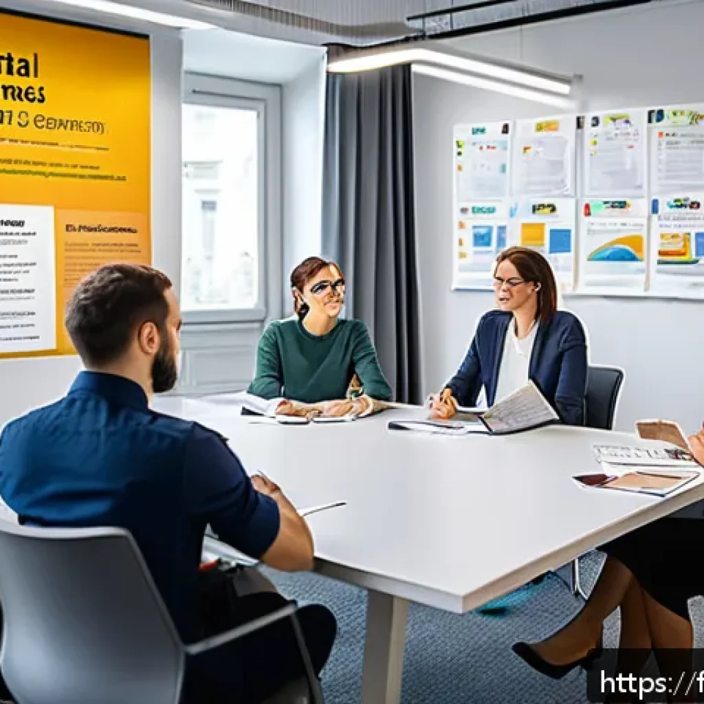 웰빙코디네이터가 알아야 할 법적 사항 - A modern French office environment with diverse employees engaged in a well-being workshop led by a ...
